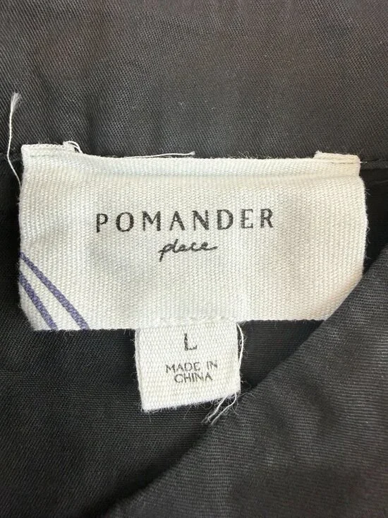 POMANDER PLACE Black Paulina Top Size Large - Picture 6 of 9